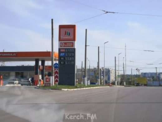 Цены на топливо в Керчи держатся второй месяц