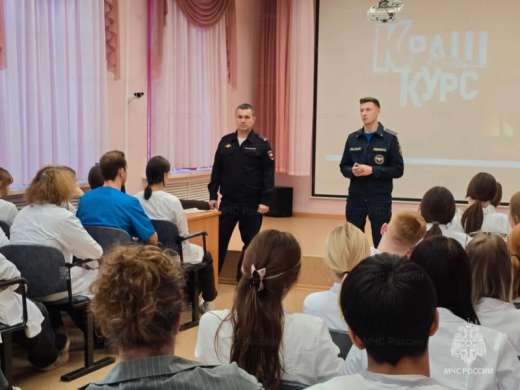 В Рузе студенты медицинского колледжа получили ценные уроки безопасности от силовиков
