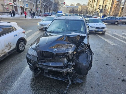Фото с места ДТП предоставлено полицией
