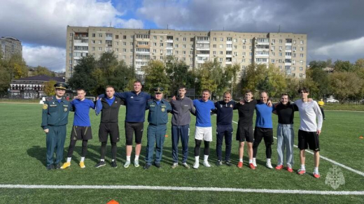 Сотрудники МЧС приняли участие в турнире «Кубок Воинской Славы» в Пушкино