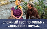 «Людк, а Людк!»: сложный тест по фильму «Любовь и голуби»
