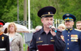 Офицеры Росгвардии поздравили выпускников Михайловского кадетского корпуса с «Последним звонком»