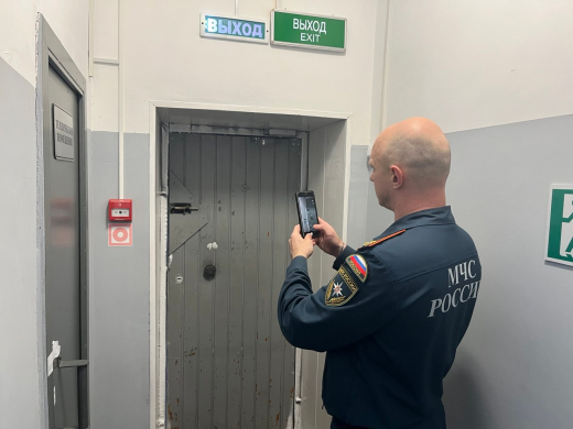 В Зарайске сотрудники МЧС России при проведении проверок используют мобильное приложение 