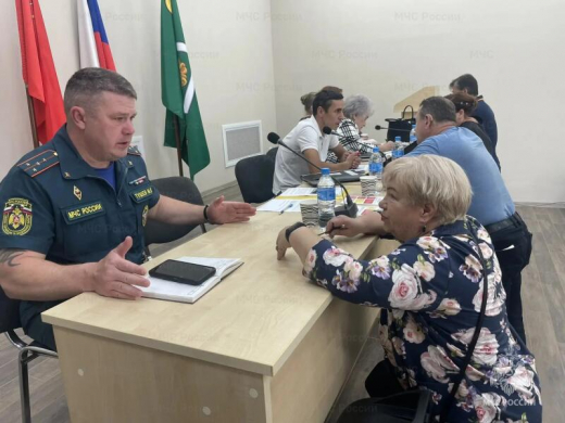 Рабочее совещание провели сотрудники МЧС с садоводами городского округа Пушкинский