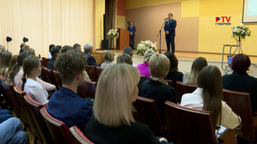 В воронежской областной больнице посвятили в профессию выпускников медвузов