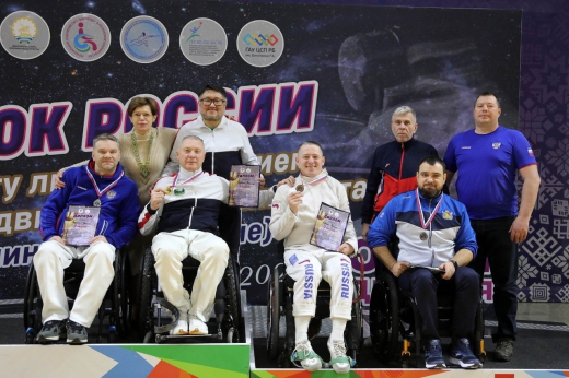 Воронежские фехтовальщики-паралимпийцы стали призерами Кубка России