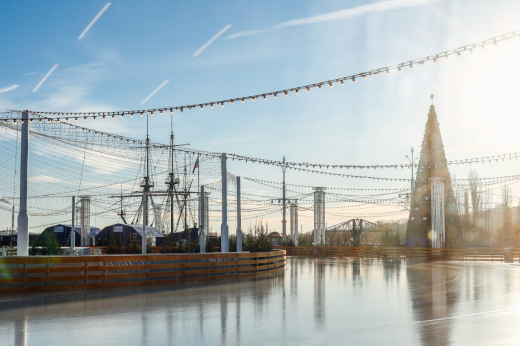 В Воронеже непредвиденно закрыли главный каток