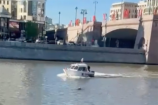 Мужчина упал в реку с Большого Москворецкого моста и обманул москвичей. Полиция разбирается в ситуации