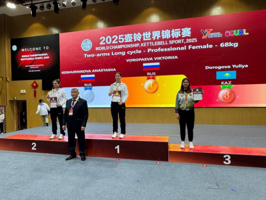 Спортсменка из Воронежской области стала чемпионкой мира по гиревому спорту
