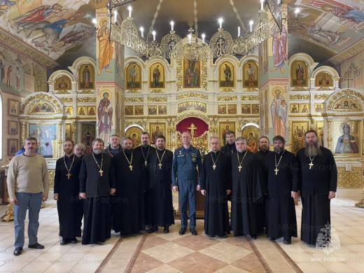 Противопожарный инструктаж со священнослужителями  проведен в Видном