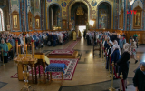 Тысячи верующих встретили в Воронеже ковчег с частицей покрова Богородицы
