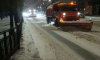В Рождественскую ночь в Воронеже убрали более 2,4 тыс. кубометров снега